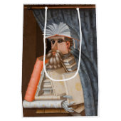 Sac Cadeau Moyen Giuseppe Arcimboldo - Le Bibliothécaire (Dos)