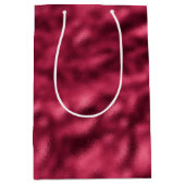 Sac Cadeau Moyen Glam rouge (Devant)