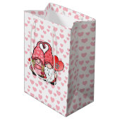 Sac Cadeau Moyen Gnome Couple (Dos Angle)
