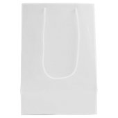 Sac Cadeau Moyen Gnome D'Anniversaire En Fleurs (Dos)