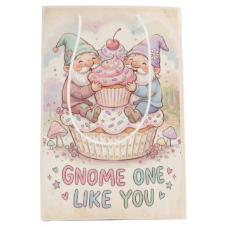 Sac Cadeau Moyen Gnome Un Comme Vous Mignon Gnomes Cupcake Design