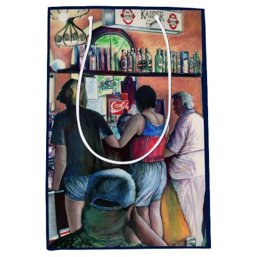 Sac Cadeau Moyen Golf Bufe, Budapest (Devant)