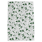 Sac Cadeau Moyen Golf Toile Motif Green Blue Golf Ball (Dos)