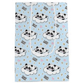 Sac Cadeau Moyen Goodnight Sleeping Panda Bear (Dos)