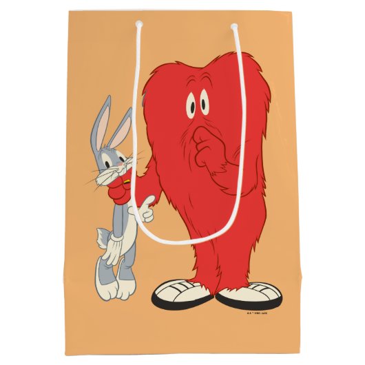 Sac Cadeau Moyen Gossamer Holding BUGS BUNNY™ (Dos)