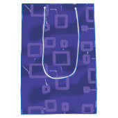 Sac Cadeau Moyen Graduation géométrique (Dos)