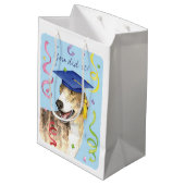 Sac Cadeau Moyen Gradué Greyhound (Dos Angle)