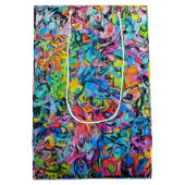 Sac Cadeau Moyen graffiti   (Dos)