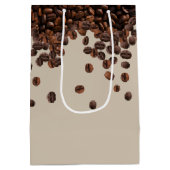 Sac Cadeau Moyen Grains de café (Dos)