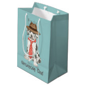 Sac Cadeau Moyen Grand Dane Papa (Dos Angle)