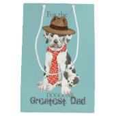 Sac Cadeau Moyen Grand Dane Papa (Dos)