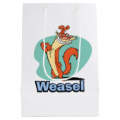 Sac Cadeau Moyen Graphique de caractères de fidélité de Weasel (Dos)
