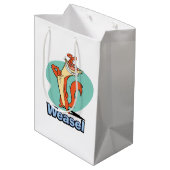 Sac Cadeau Moyen Graphique de caractères de fidélité de Weasel (Dos Angle)