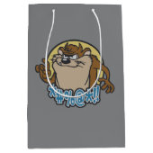 Sac Cadeau Moyen Graphique en cercle extensible TAZ™ (Devant)