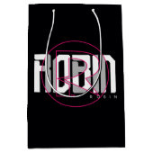 Sac Cadeau Moyen Graphisme nominatif Robin Hi-Tech (Devant)