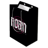Sac Cadeau Moyen Graphisme nominatif Robin Hi-Tech (Dos Angle)