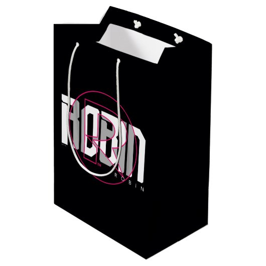Sac Cadeau Moyen Graphisme nominatif Robin Hi-Tech (Dos Angle)