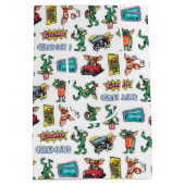 Sac Cadeau Moyen Gremlins™ Sticker Fun Pattern (Dos)