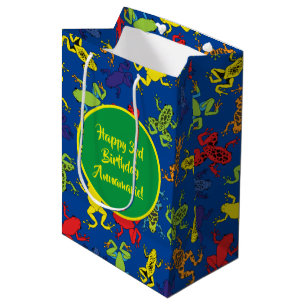 Sac Cadeau Moyen Grenouille arborescente Anniversaire de enfant mû