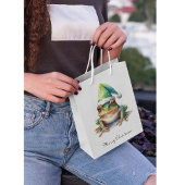 Sac Cadeau Moyen Grenouille de Noël, coutume