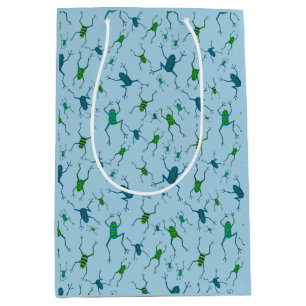 Sac Cadeau Moyen Grenouilles Sauter pour la joie