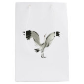 Sac Cadeau Moyen Grue (Devant)