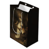 Sac Cadeau Moyen Hagar et l'Ange (par Carel Fabritius) (Devant Angle)