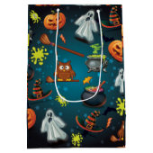 Sac Cadeau Moyen Halloween (Dos)