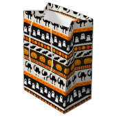 Sac Cadeau Moyen Halloween (Dos Angle)