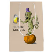 Sac Cadeau Moyen Halloween à Gouls (Dos)