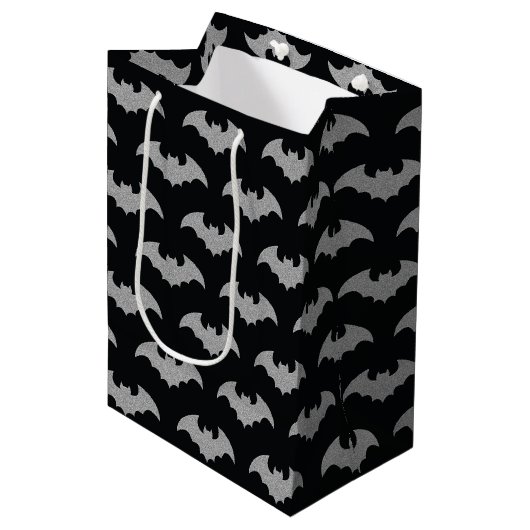 Sac Cadeau Moyen Halloween chauve-souris (Devant Angle)