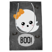 Sac Cadeau Moyen Halloween Kawaii Ghost (Devant)