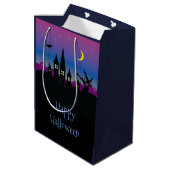 Sac Cadeau Moyen Halloween Spooktacular Déplaisant Haunted House Pa (Dos Angle)