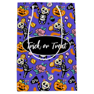 Sac Cadeau Moyen Halloween Trick ou Treat