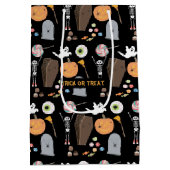 Sac Cadeau Moyen Halloween Trick ou Treat (Dos)
