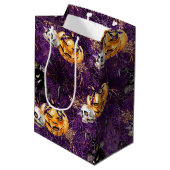 Sac Cadeau Moyen Halloween Witch (Dos Angle)