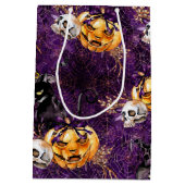 Sac Cadeau Moyen Halloween Witch (Dos)