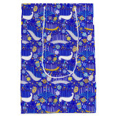 Sac Cadeau Moyen Hanoukka maximale (Dos)