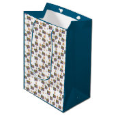 Sac Cadeau Moyen Happy Birthday wrapping paper (Devant Angle)
