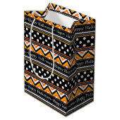 Sac Cadeau Moyen Happy Halloween Motif moderne (Dos Angle)