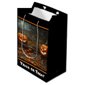 Sac Cadeau Moyen Happy Halloween Night Collection (Devant Angle)