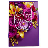 Sac Cadeau Moyen Happy Mother's Day (Devant)