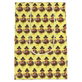 Sac Cadeau Moyen Happy Thanksgiving (Dos)