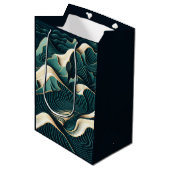 Sac Cadeau Moyen Harmonie fluide (Devant Angle)