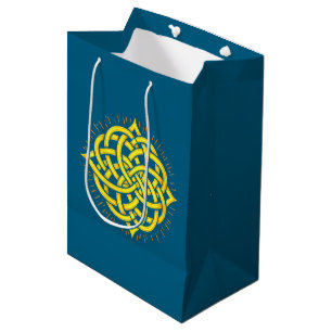 Sac Cadeau Moyen Harmonie infinie : Mandala Sacrée Symbole Celtique