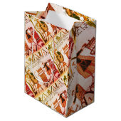 Sac Cadeau Moyen Harold jurant serment sur des reliques saintes (Devant Angle)