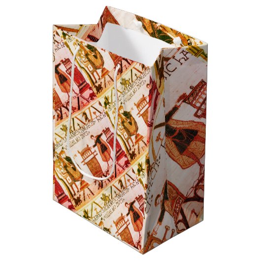 Sac Cadeau Moyen Harold jurant serment sur des reliques saintes (Devant Angle)