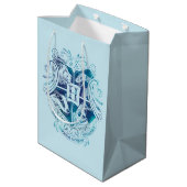 Sac Cadeau Moyen Harry Potter | Aguamenti Blason HOGWARTS™ (Dos Angle)