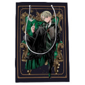 Sac Cadeau Moyen HARRY POTTER™ | Anime Draco Malfoy Assis (Devant)