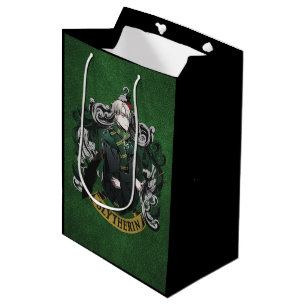 Sac Cadeau Moyen HARRY POTTER™ Anime Draco Malfoy House Crest